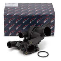 AIC ThermostatgehäUse + Sensor FüR VW Polo 9N Seat Ibiza 3 Skoda Fabia 1.4 16V