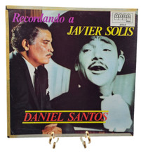 Daniel Santos ~Recordando A Javier Solis~ Rare 1977 Mexico Pressing LP Rancheras