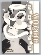 2003 Disney Treasures #106 - Heroes - Clarice Two Chips and A Miss