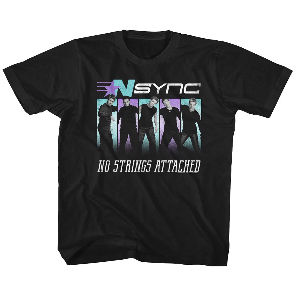 Nsync Boy Band No Strings Attached Youth T Shirt Dance Pop Music