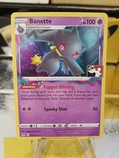Banette Holo Pokemon Prize Pack Series 3  Promo Pokemon Card NM/LP Play Stamp