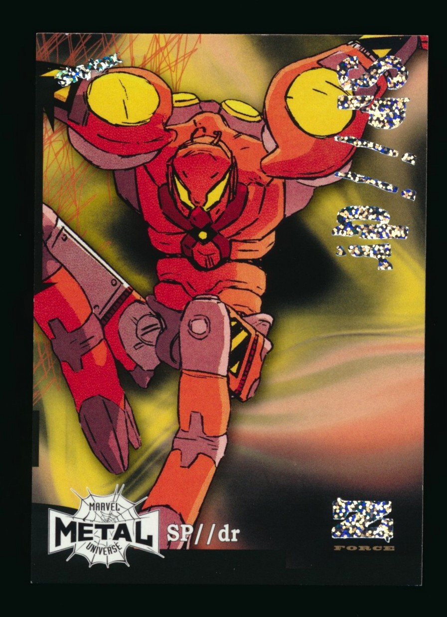 2021 Marvel Metal Universe Spider-Man Z-Force Rave Z-24 SP dr 068/100