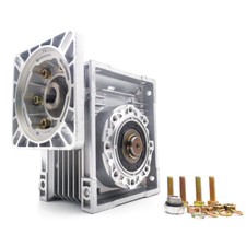  Worm Gear Speed Reducer Ratio 10 15 20 25 30 40 50 60 80 100:1 NMRV075 NEMA42
