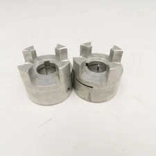 7/8" Shaft Split Collar Flexible Jaw Coupling No Spider