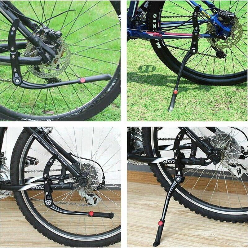 Strong Bike Bicycle Adjustable Side Kickstand Foot Kick Stand Parking