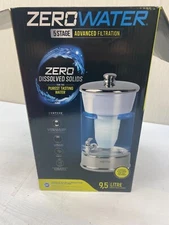Zero Water Pitcher 5 Stage Advanced Filtration Kit with 9.5L Pitcher Filter R7