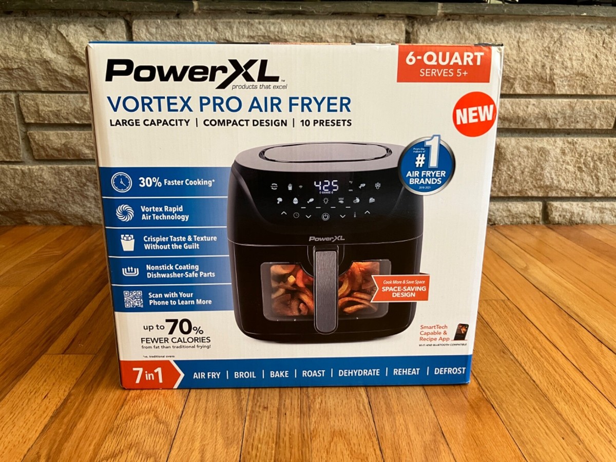 kitchen appliances power air fryer qt
