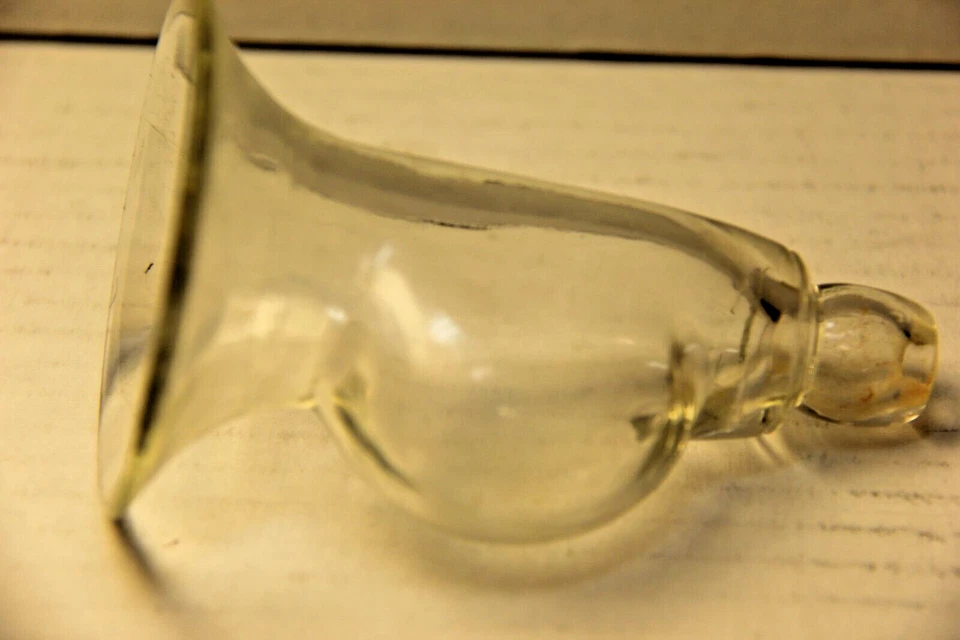 Vintage Nursing Baby Glass Breast Milk Pump Unknown Manufacture 1930 - 1940 - Image 4 of 4