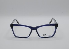 GX BY GWEN STEFANI GX037 SQUARE FULL RIM EYEGLASS FRAMES NAVY 53-16-135 NEW