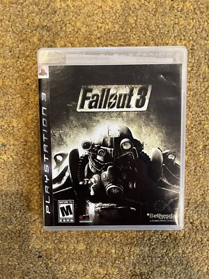 Fallout 3 (Sony PlayStation 3, 2008) Compete in Box, Tested