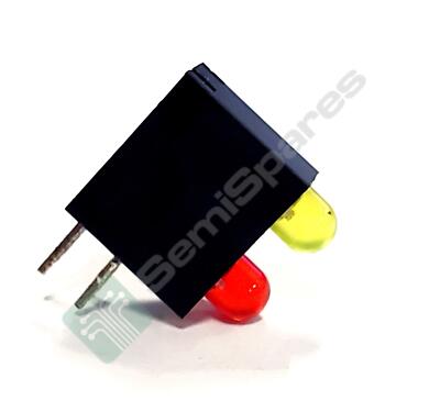 DIALIGHT 5530131F LED CBI 3MM BI-LVL RED/ YELLOW RA, 6 pcs.