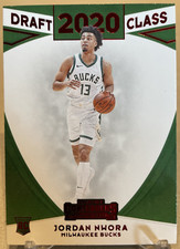 2020-21 Panini Contenders Jordan Nwora Draft Class Red #18 Rookie RC Bucks