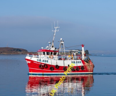 Foto 12x8 Charlotte Ann in Oban Bay Oban\/NM8630 Das Fischerboot Charlot c2015