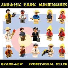 LEGO Jurassic Park Minifigure Malcom Grant Sadler Muldoon Wu 76960 76961 76958