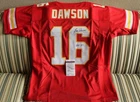 Len Dawson signed Kansas City Chiefs FOOTBALL JERSEY / SB IV MVP / JSA