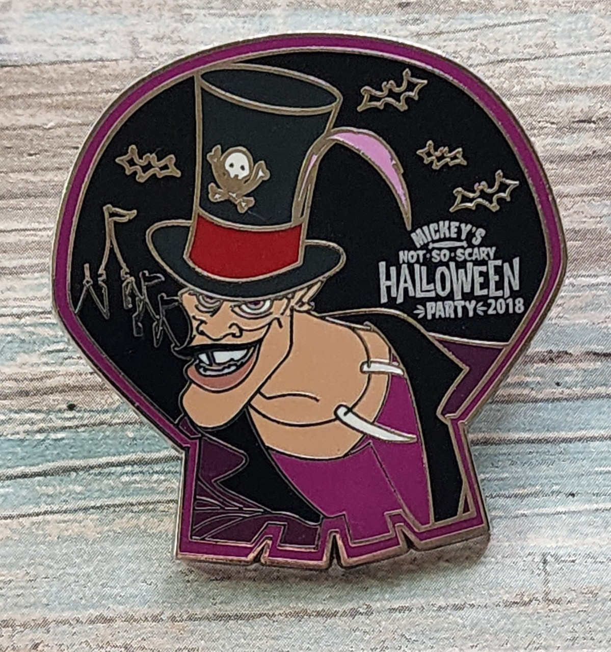 WDW Dr Facilier MNSSHP 2018 Mystery Disney Pin Limited Release Princess Frog