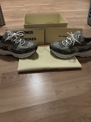Axel Arigato Marathon Runner Weiß Silber Schwarz Größe 40