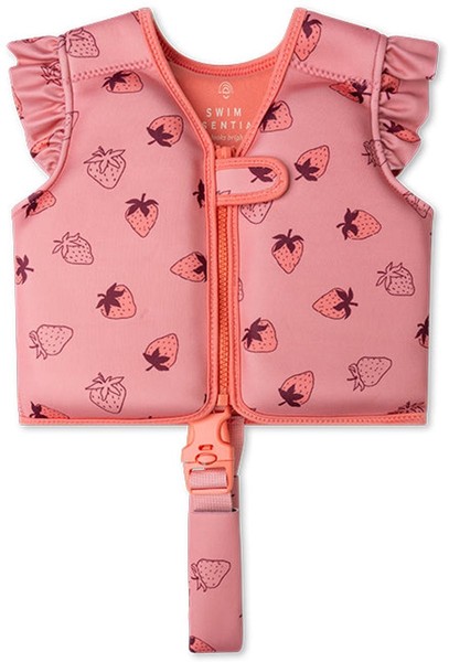Swim Essentials Schwimmweste Starwberry Fields 11-15 Kg 30 X 32 Cm | Swim Vest-image