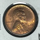 1936-P LINCOLN WHEAT CENT ~ CH BU / ERROR COIN - MISSING METAL  ~NICE COIN~