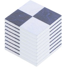  9 Pcs Wooden Floor Miniature Doll House Flooring Furniture Clearance