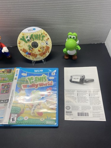 Yoshi's Woolly World (Nintendo Wii U, 2015) Completo Probado Vendedor Canadiense - Imagen 3 de 4