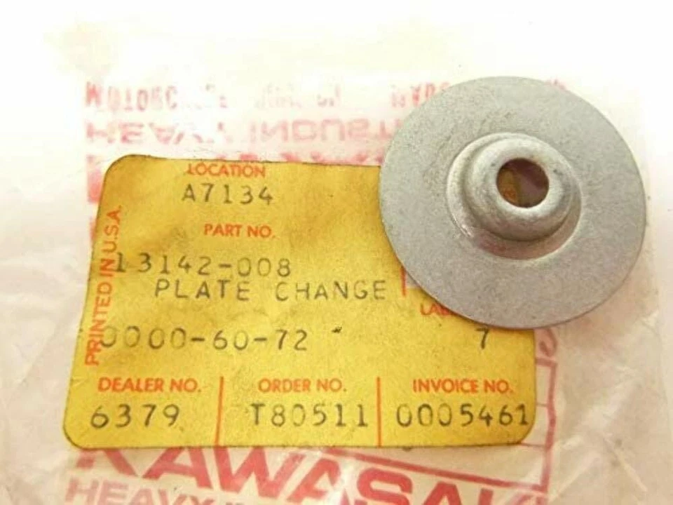 Placa de pasador de tambor de cambio Kawasaki KD80 G5 MC1 GS33 KD100 KE100 13142-008 CANTIDAD 1 Foto 3 de 3