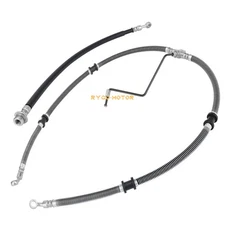 Front Brake Hose Line Pipe Kit for Yamaha Kodiak Grizzly Bruin 350 400 450 03-14