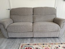 SCS Immaculate Condition  Reclining 3 Seater Sofa & Reclining Chair