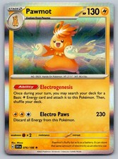 pawmot pokemon card price Pokemon Scarlet & Violet Base Set Holo Rare Pawmot #76