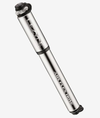 Lezyne Road Drive Handpumpe High Polish Silver Minipumpe Rennrad CNC Aluminium