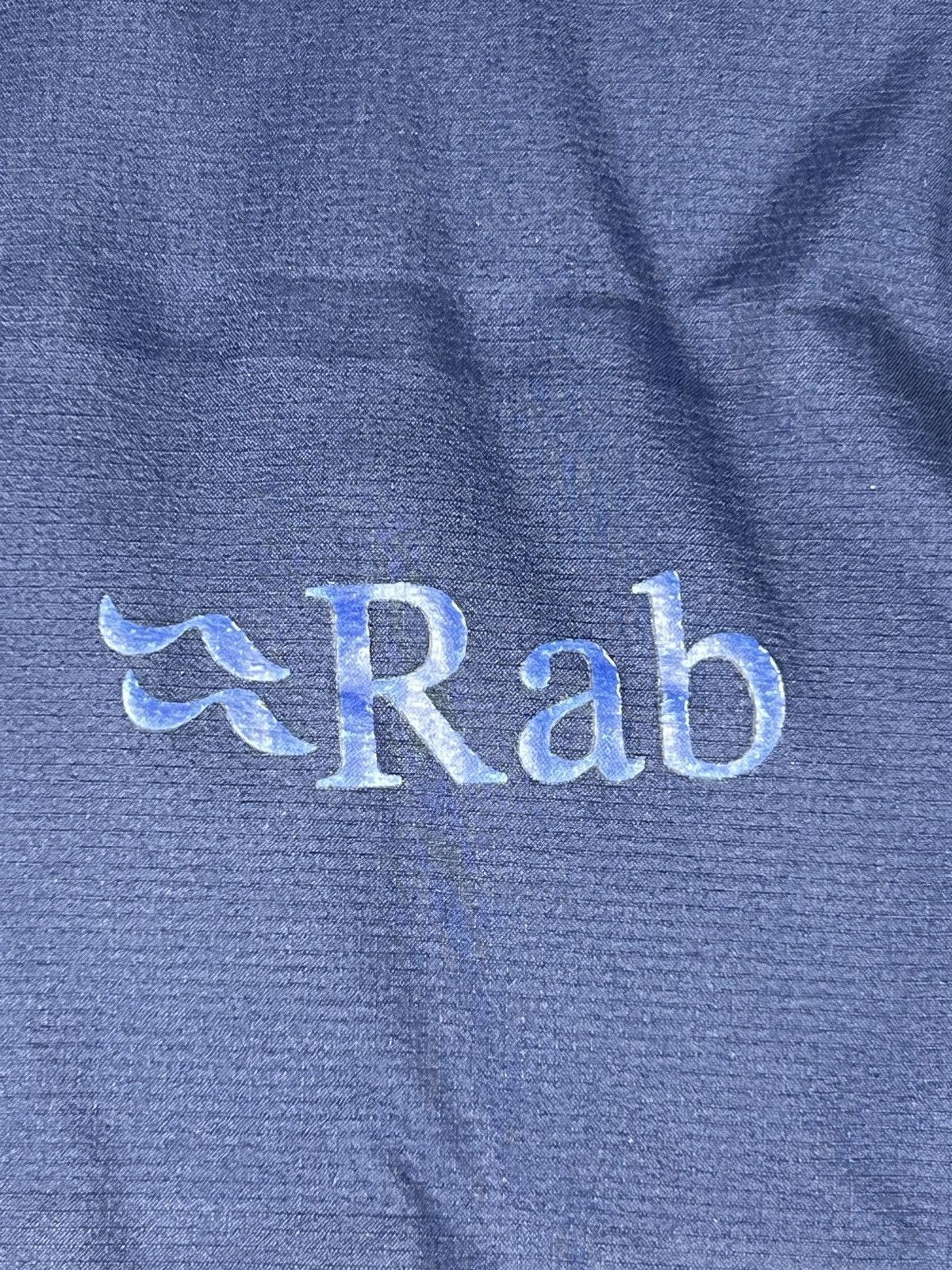 Rab Valiance Jacket Down Puffer Pertex Shield NIKWAX Waterproof Womens M Blue image 4