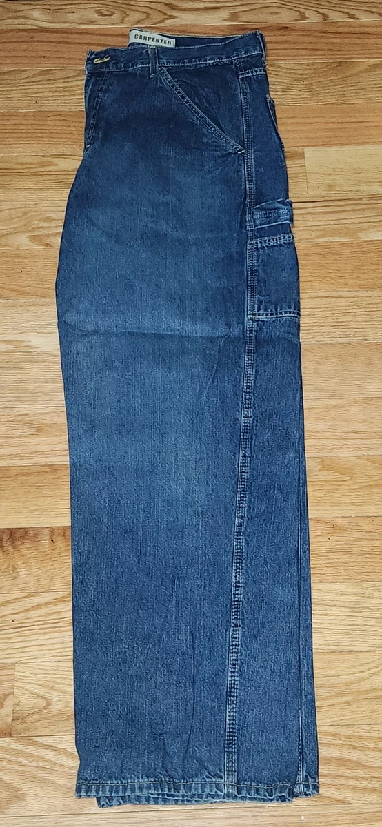 Jean Arizona Style Carpenter – Taille 19 Youth – Bleu, 100% Coton – Occasion