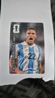 PANINI UPDATE ETIQUETTE STICKERS WORLD CUP USA 2026 COCA COLA LAUTARO MARTÍNEZ