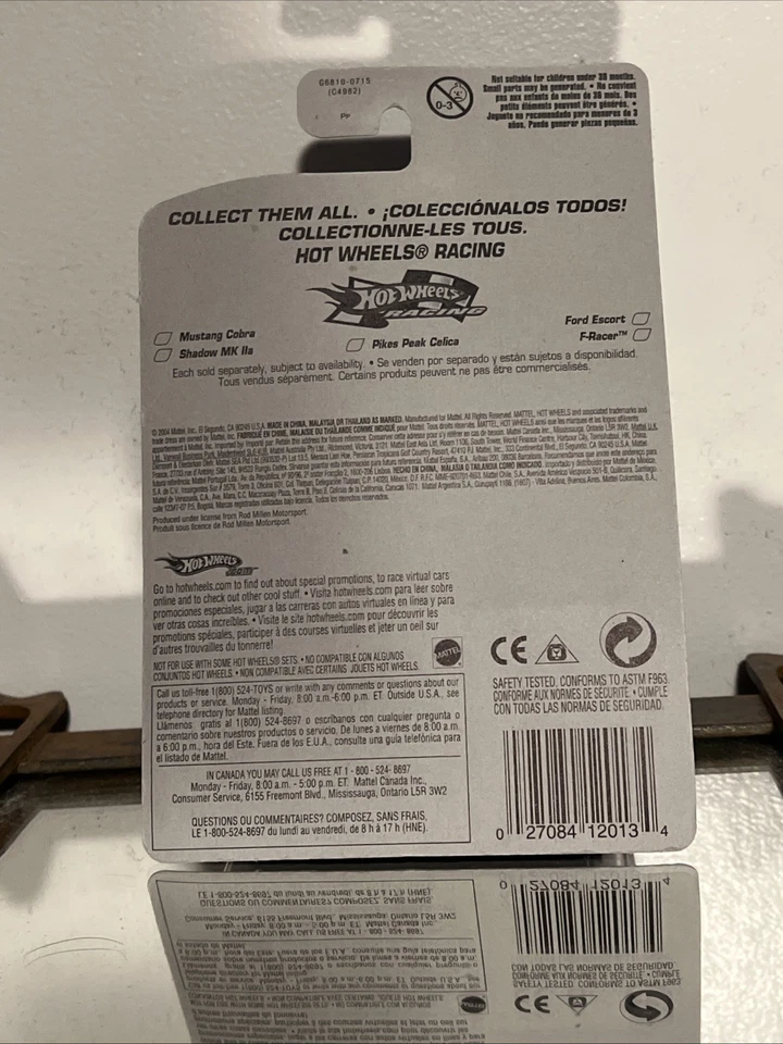 2005 Hot Wheels Pikes Peak Toyota Celica No88 Hot Wheels Racing No3 синий - Изображение 2 из 2