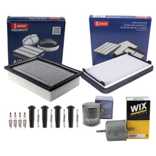 Denso Tune Up Kit NGK 4 Spark Plug & Boots Kit for Escape Mariner Tribute 2.3 L4