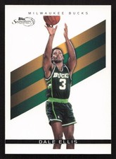 2008-09 Topps Signature Dale Ellis #/2325 SN #TS-DE Card