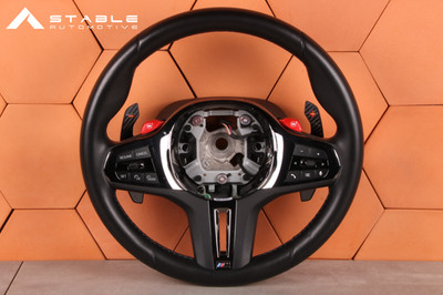 BMW X5M F95 X6M F96 LCI XM X8 G09 LENKRAD M-SPORT BEHEIZT SCHALTWIPPEN VIBRATION