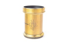 BERTHIOT brass lens No. 4, approximately 320mm f/7.8 15811