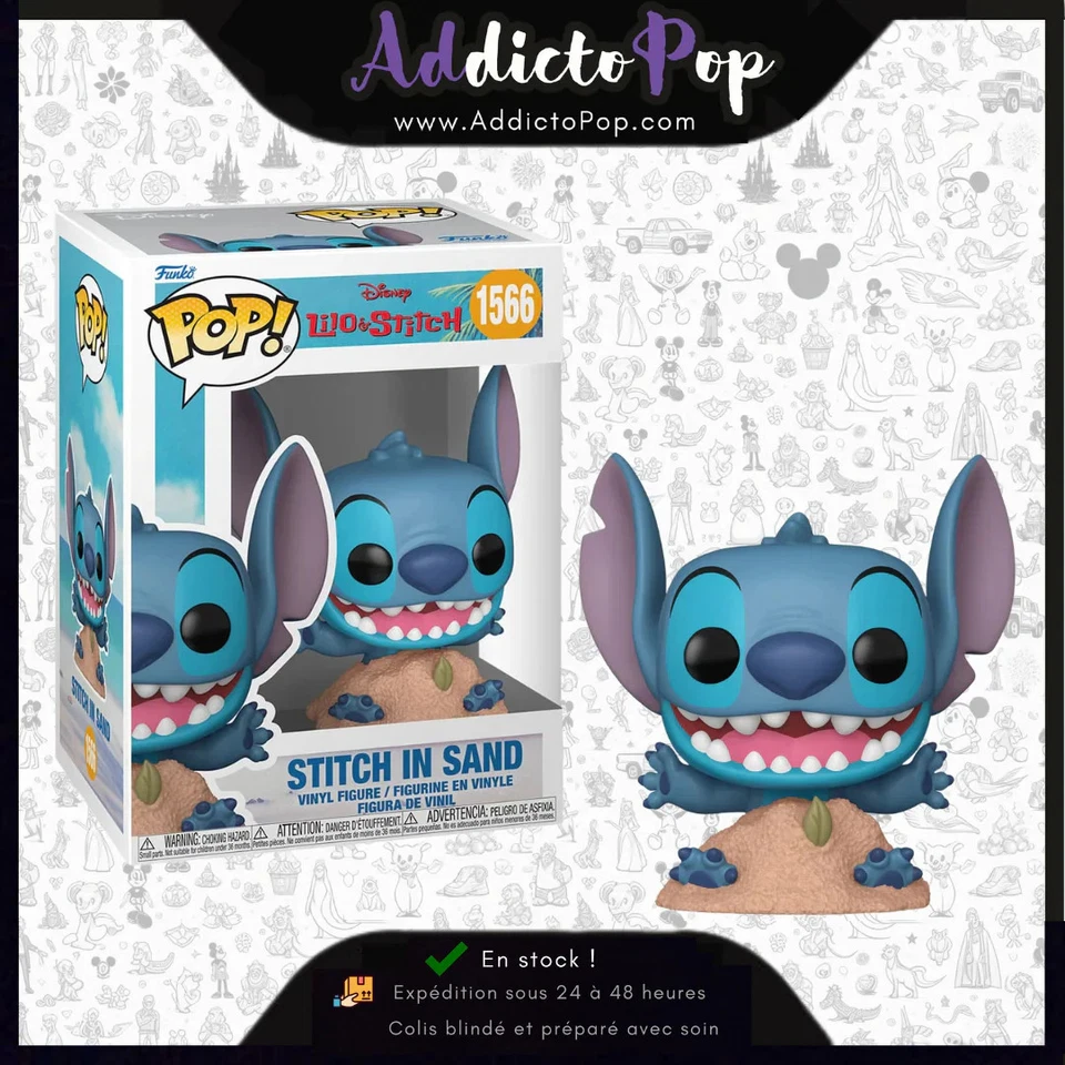 Funko Pop! Disney Lilo & Stitch [1566] - Stitch in Sand - Photo 1/1