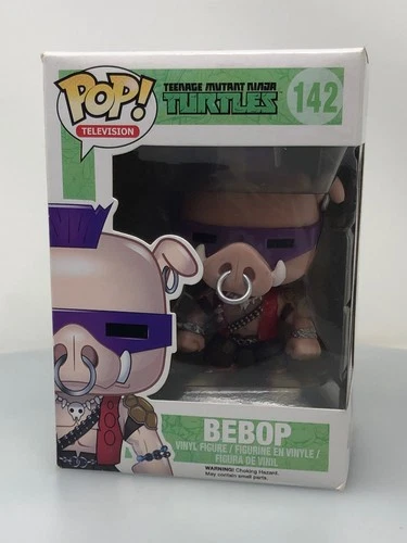 Funko POP! Television Animation Teenage Mutant Ninja Turtles Bebop #142 NOT MINT