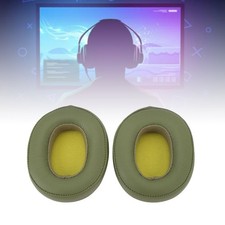 Replacement Ear Pads Protein Leather Noise Isolation Memory Foam Headphone