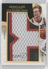 2013-14 Panini Immaculate Team Logos Numbers 39/50 Nate Wolters #100 1u6