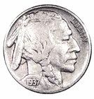 1937  Buffalo Nickel...Nice Detailed Coin...Priced Right - 7B
