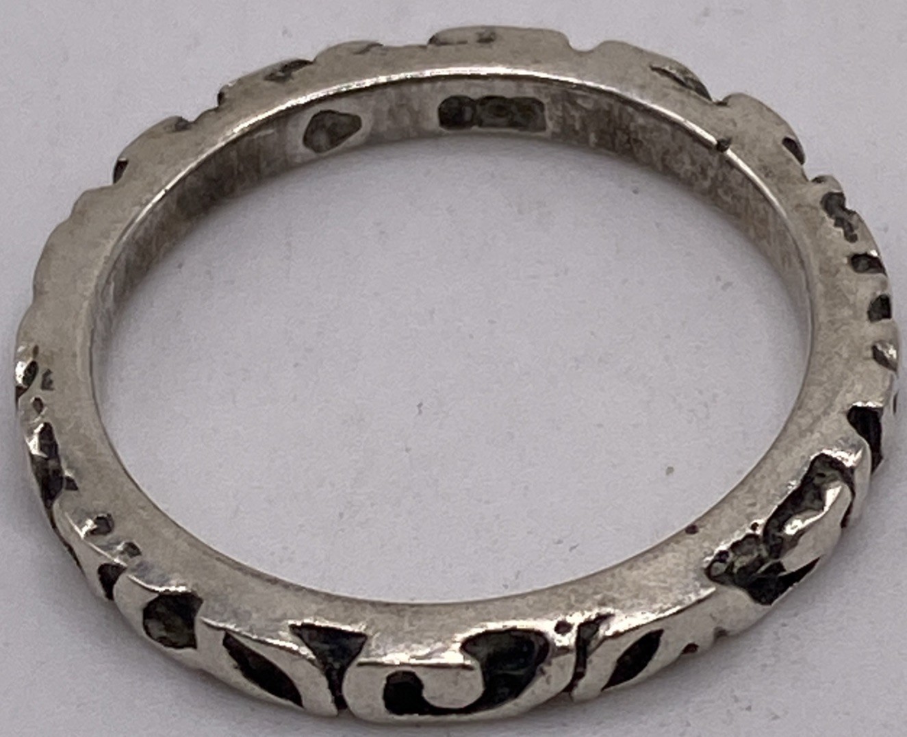 Silpada Sterling Silver Scroll Stackable Band Rin… - image 3