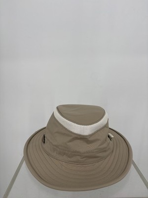 Tilley Airflo Bucket Hat Taupe HT1005 Adjustable Rain Repellent Pre-shrunk