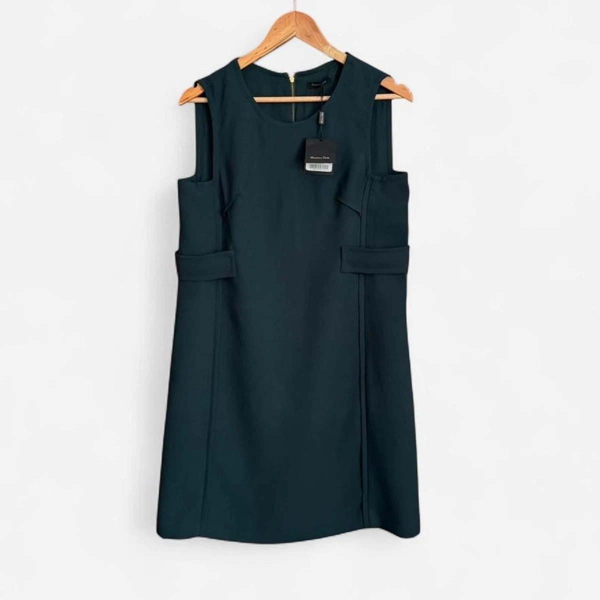 green dress with black belt Kate Middleton Dark Green Button-up Midi Dress With Belt – Mislish