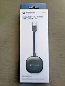 Motorola MA1 wireless car adapter for Android Auto