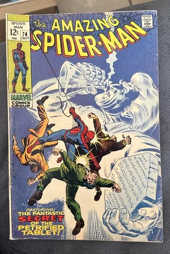 Amazing Spiderman 74 Marvel Comics 1969 Spider-man