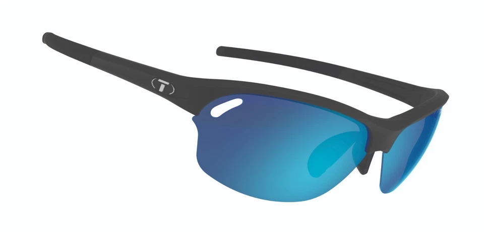 Tifosi Wasp, Matte Black with Clarion Blue/AC Red/Clear Lenses #1280100122 - Image 3 of 4