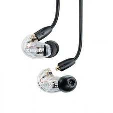 Shure SE215 Sound Isolating Wired Earphones In-Ear 3.5mm Jack Headphones Clear